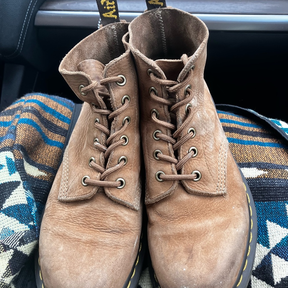 Dr. Martens Brown Leather Boots